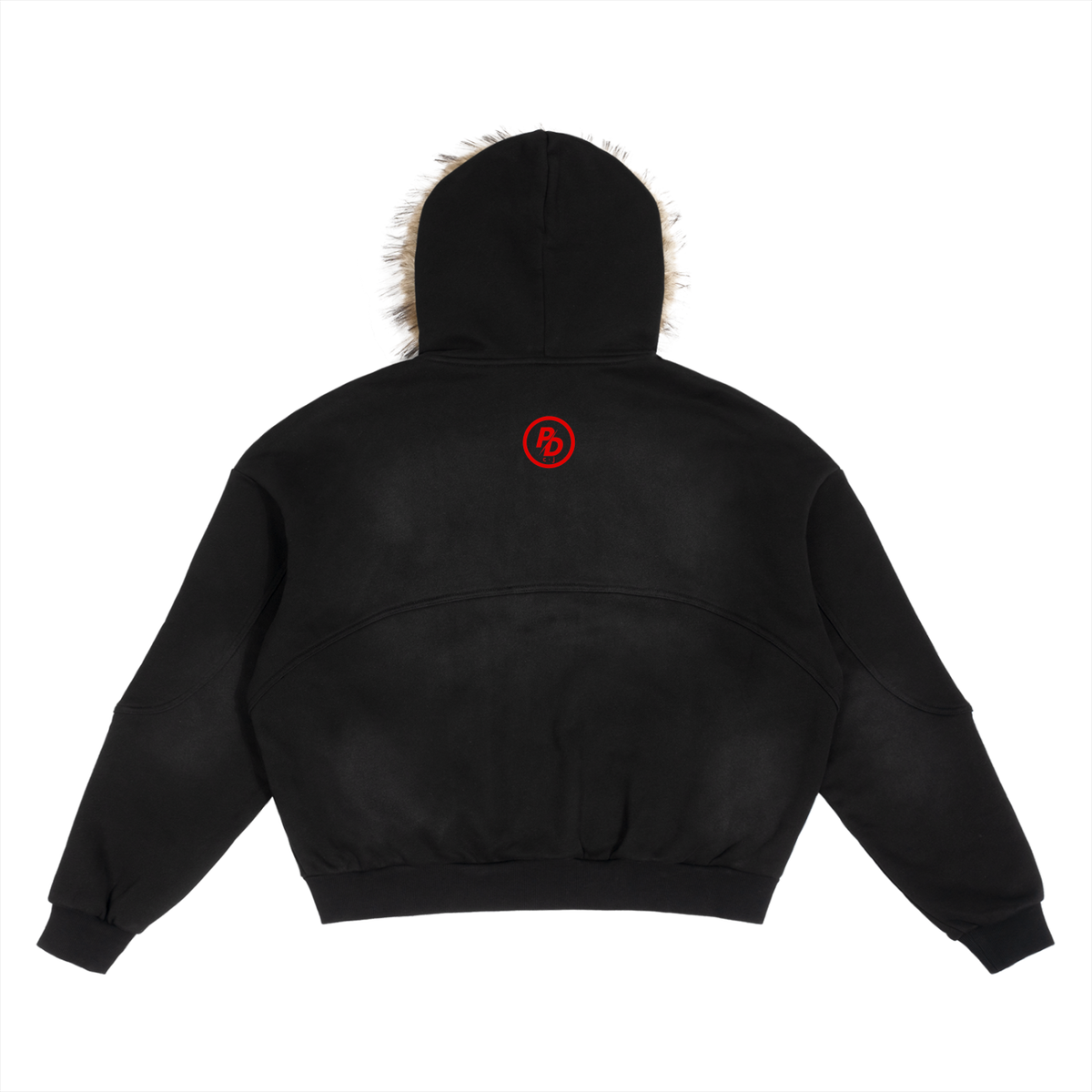 Phat doll men Fur Hoodie