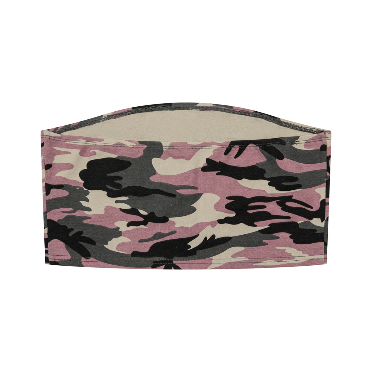 Jr doll Camo Cropped Tube Top