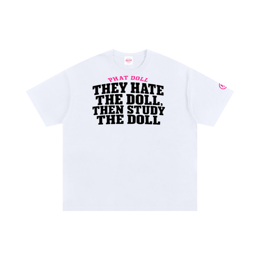 Phat hate then love Unisex Oversized Cotton T-Shirt