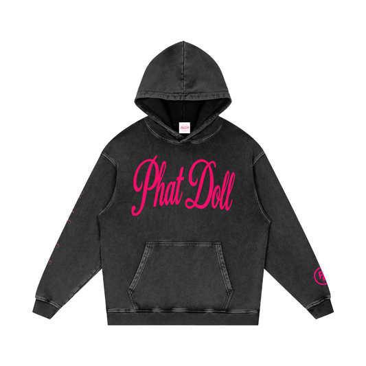 NOT YOUR BOYFRIEND HOODIE  snow Washed Loose Cotton Hoodie
