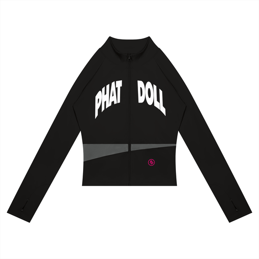 Phat Doll  Paneled Yoga Jacket
