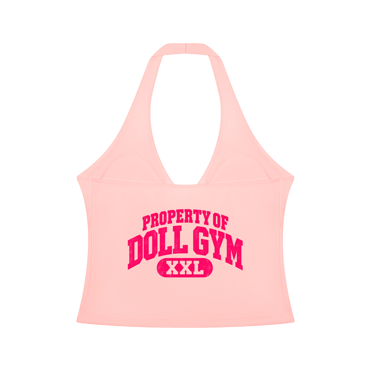 Phat doll  Ruched Halter Yoga Tank Top