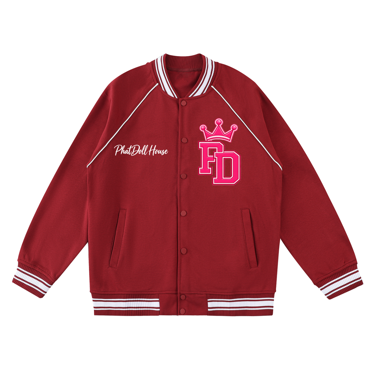 Baddie doll jr  Varsity Jacket