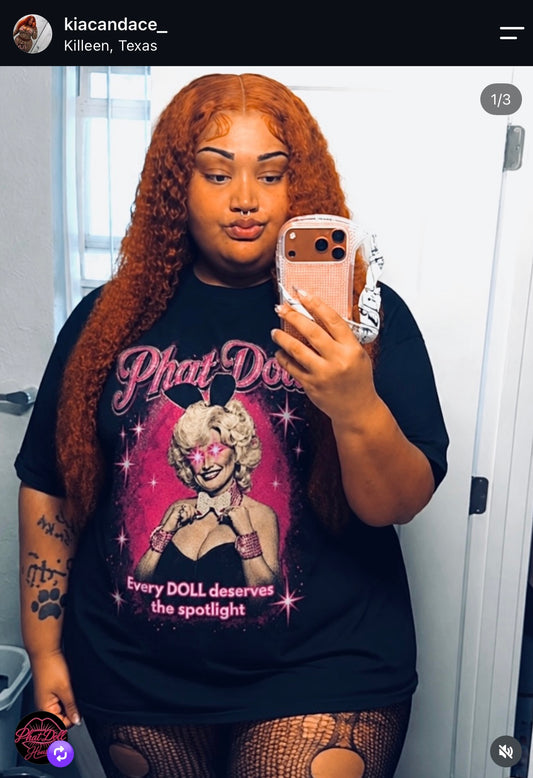 Phat Doll Southern Bombshell Graphic T shirt EXTENDED SIZE