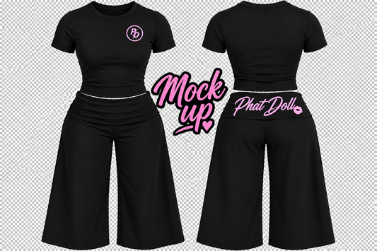 Phat Doll Serene Noir lounge GUACHO SET
