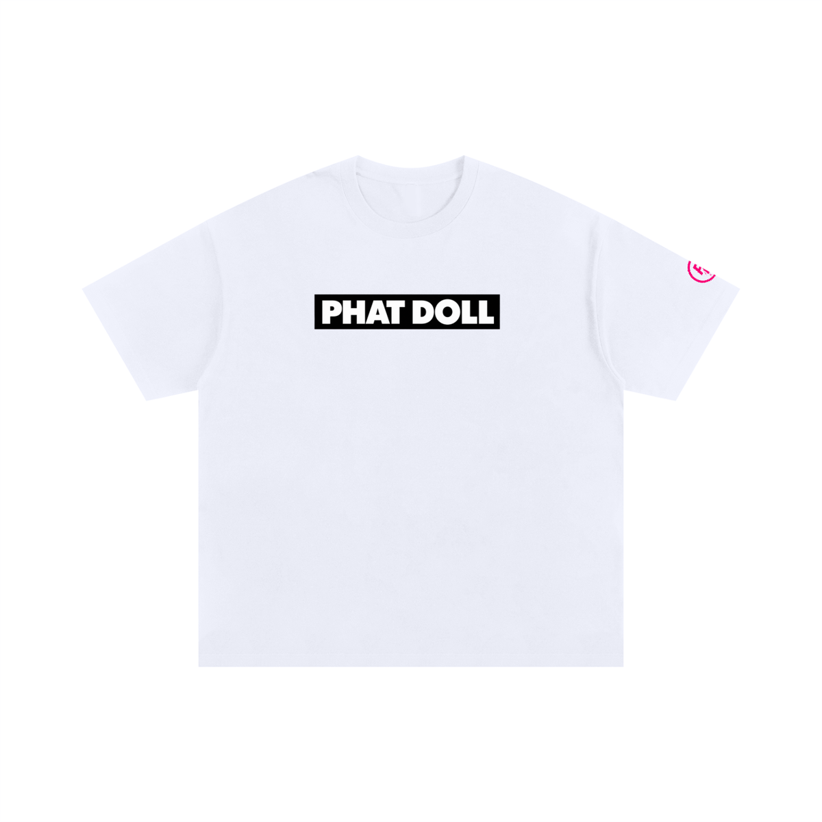 Phat Doll BOX LOGO Oversized Cotton T-Shirt