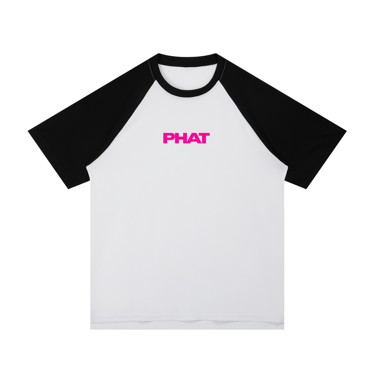 PHAT EXTENDED SIZE Contrast Raglan Sleeve Mesh T-Shirt