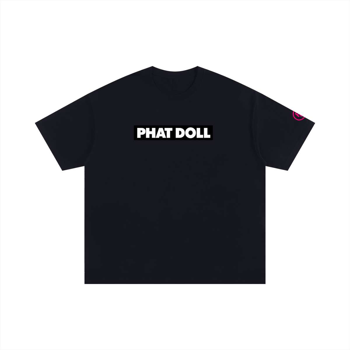 Phat Doll BOX LOGO Oversized Cotton T-Shirt