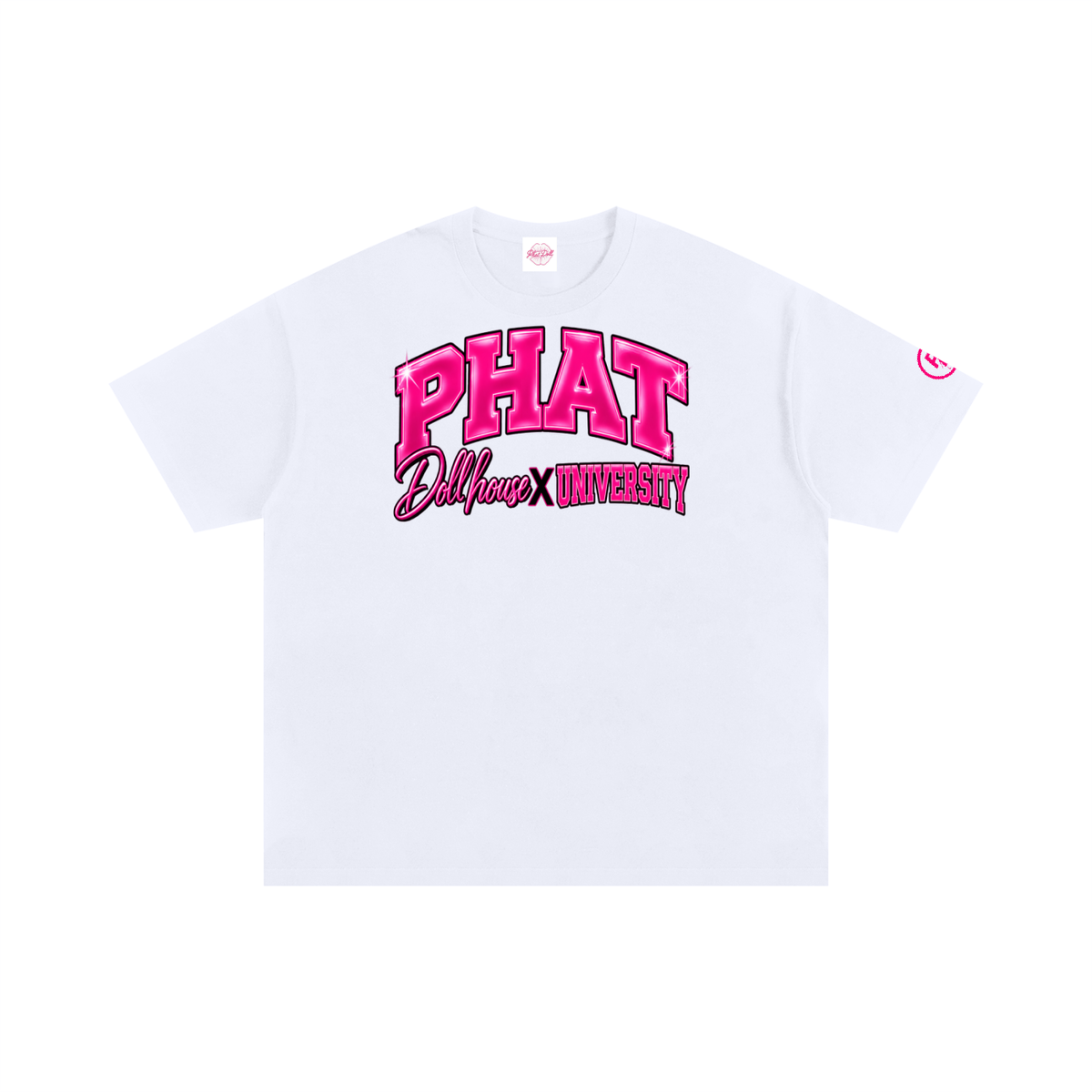 Phat Doll house x PHAT University COLLAB Unisex Oversized Cotton T-Shirt
