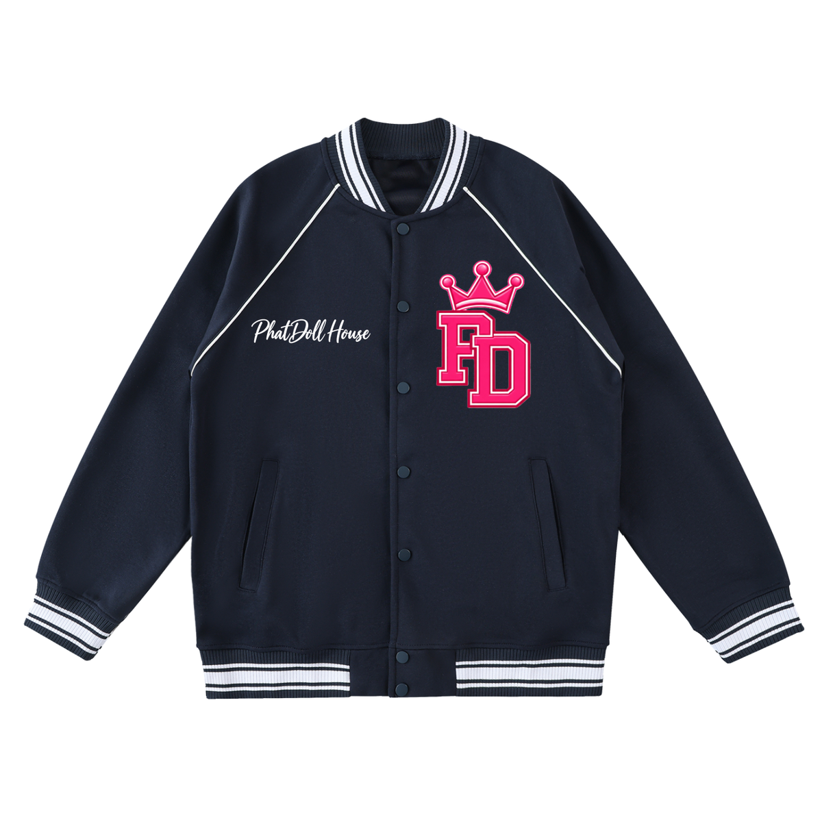 Baddie doll jr  Varsity Jacket